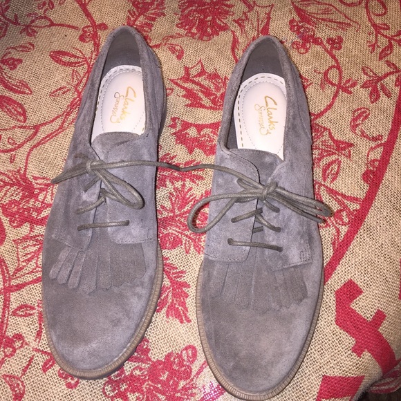 Clarks Shoes - Clarks somerset suede oxford 8 1/2